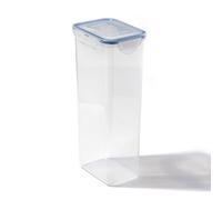 Locknlock Classic Clear Square Plastic Easy Clean Reusable Airtight Food Storage Container 2.6L