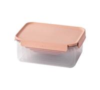 Locknlock Classic Plus 4 Piece Pink Rectangular Nesting Set