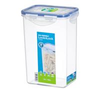 Lock & Lock HPL809 Rectangular Storage Container - Clear/Blue, 1.3 L