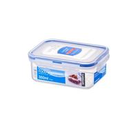 LocknLock Rectangular 350ml (135 x 102 x 52 mm), Clear/Blue