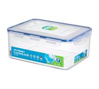 Lock & Lock HPL836 Rectangular Storage Container - Clear/Blue, 5.5 L