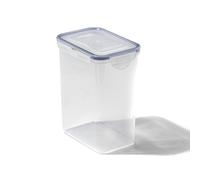 Lock & Lock Rectangular Storage Container - Clear/Blue, 1.8 L