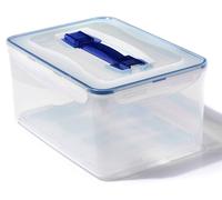 LocknLock Classic Rectangular Container with Handle and Tray Storage Jar - 8L