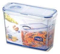 LocknLock Classic Slimline Plastic Cereal Container Durable Storage Dish - 2.4L