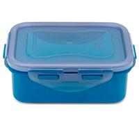 Locknlock Eco Brown Rectangular Plastic Airtight Durable Food Storage Container 350Ml