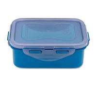 LocknLock Eco Food Containers with Lids - Rectangular 350ml (13.7 x 10.4 x 5.3cm), Airtight, Watertight, BPA Free & Dishwasher Safe