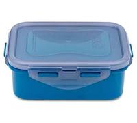 LocknLock Eco Food Containers with Lids - Rectangular 350ml (13.7 x 10.4 x 5.3cm), Airtight, Watertight, BPA Free & Dishwasher Safe, Random