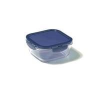 Locknlock Eco Oven Glass Clear Square Glass Dishwasher Safe Food Storage Container 750Ml