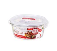 LocknLock Eco Ovenglass Round 650ml Glass Food Storage Container with Lid