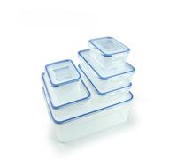 LocknLock Food Storage Containers | 6 Meal Prep Containers Reusable | Lunch Box