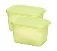 LocknLock FreshFit Set of 2 x 640ml Airtight Food Storage Containers - 31 Days of Freshness, BPA-Free, Leakproof, Microwave/Freezer/Dishwasher Safe, Perfect For Meal Prep