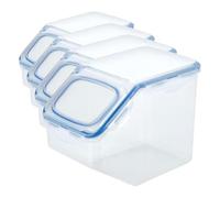LocknLock Kitchen Caddy with Flip-Top Lid 5ltr (257 x 157 x 191mm) (Pack of 4)