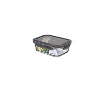 Box " Boro Seal " 0,63 L Angular 17,5 x 13 x 6,4cm Transparent Can Kitchen