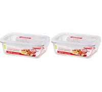 LocknLock Rectangular 1lt (Pack of 2)
