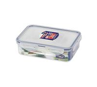 Rectangular 550ml (179 x 127 x 53mm), Clear/Blue