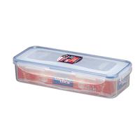 LocknLock Rectangular Bacon Storage Box for Fridge with Freshness Tray - 1ltr...