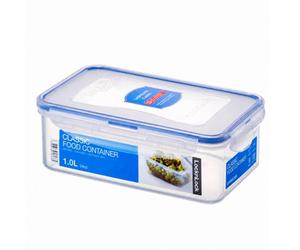Locknlock Rectangular Classic Food Container 1L (34Oz) 207 X 134 X 70mm - Airtight & Leakproof Bpa-Free Plastic Food Box