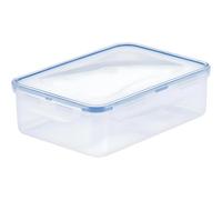 Locknlock Classic Clear Rectangular Plastic Easy Clean Reusable Airtight Food Storage Container 1.6L
