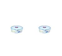 LocknLock Round 1.6ltr (215 x 80mm) (Pack of 2)