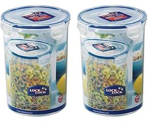 LocknLock Round 1.8ltr (130 x 185mm) (Pack of 2)