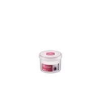 Locknlock Twist Clear Round Plastic Easy Clean Reusable Airtight Food Storage Container 360Ml