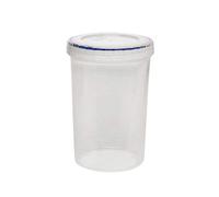 LocknLock Round 760ml Food Storage Containers with Lids - Airtight & Watertight, Microwave & Dishwasher Safe Food Containers with Twist Lids (98 x 146mm)