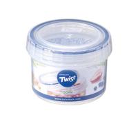 Locknlock Round Food Storage Container Twist Lock Airtight Leak Proof Bpa Free Microwave Dishwasher Safe Transparent 150Ml
