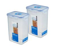 Lock & Lock Food Storage Container - Rectangular 1.3L (137 x 104 x 185mm) [HPL809]