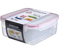 LocknLock Square Nestable Air & Watertight 5pcs Food Storage Container Set