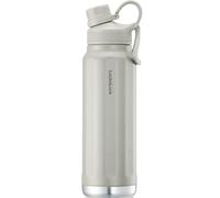 LocknLock Trek Bottle Stainless Steel Double Wall Insulated, 32 oz, Ivory