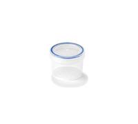 Locknlock Twist Clear Round Plastic Easy Clean Reusable Airtight Food Storage Container 150Ml