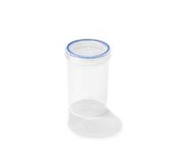 Locknlock Twist Clear Round Plastic Easy Clean Reusable Airtight Food Storage Container 330Ml