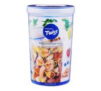 LocknLock Twist Round 1.9L Airtight Food Storage Container with Screw Top
