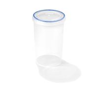 LocknLock Twist Round Container Durable - Dishwasher Safe Storage Jar - 1.3L