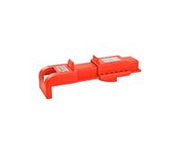 Lockout Tagout Butterfly Valve Lockout Device - Fits Lever Widths 8mm-45mm - Heavy-Duty Polypropylene, Chemical & Temperature Resistant - Industrial LOTO Safety for Valves, Maintenance & Shutdowns