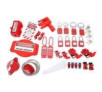 Lockout Tagout Kit, Lock Out Tag Out Lock Out Tag Out Kits Electrical with Stable Performance ABS and Nylon for Electrical
