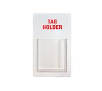 Lockout Tagout Wall Mounted Tag Holder - Industrial LOTO Tag Storage Board - Durable Wall Fixing Safety Tag Organiser for Workshops & Maintenance Areas