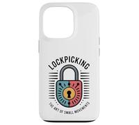 Lockpicking The Art Of Small Movements Locksmith Case for iPhone 13 Pro