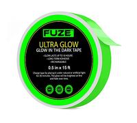 Lockport Glow in The Dark Tape - 15 Ft x 0.5 Inch - Bright, Rechargeable, & Long-Lasting Fluorescent Tape - Luminous Tape for Outdoor Sports, Night Decorations, and Home Marking