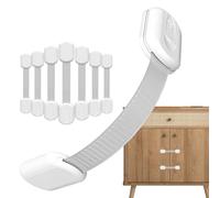 Locks for Children's Doors, Child Safety Anti-Opening Lock - Safe Closure for Fridge Freezer Oven Kitchen Cabinet Cabinet Cabinet Mobile Pantry