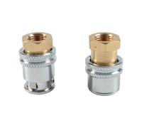 Locks On Tire Chucks Heavy Duty Self-Locking Air Chucks 1/4Npt for Tire Inflator Gauges Compressor Accessories Not Leakage Locks On Tire Chuck Adapter