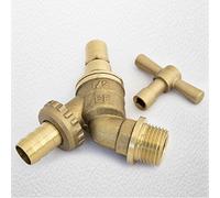 Lockshield 1/2" Hose Union Bib Tap Outside Garden Tap secure against water loss