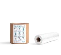 LOCKSMELL Nappy Bin Liner (100m) Compatible with Tommee Tippee Sangenic & Other Nappy Bin Cartridges| Equivalent to 8 Sangenic Refills + REFILL TUBE