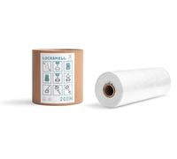 LOCKSMELL Nappy Bin Liner (200m) Compatible with Tommee Tippee Sangenic & Other Nappy Bin Cartridges| Equivalent to 16 Sangenic Refills + REFILL TUBE