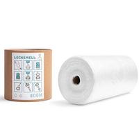 LOCKSMELL Nappy Bin Liner (800m) Compatible with Tommee Tippee Sangenic & Other Nappy Bin Cartridges| Equivalent to 64 Sangenic Refills + REFILL TUBE