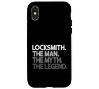 Locksmith Design The Man Myth Legend Case for iPhone X/XS
