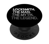 Locksmith Design The Man Myth Legend PopSockets Adhesive PopGrip
