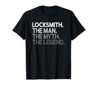 Locksmith Design The Man Myth Legend T-Shirt