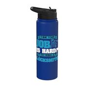 Locksmith Lock Picker Key Maker Technician Locksmithing Job Stainless Steel Insulated Water Bottle