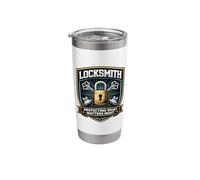 Locksmith Protecting What Matters Most Locksmithing Lockpick Stainless Steel Insulated Tumbler
